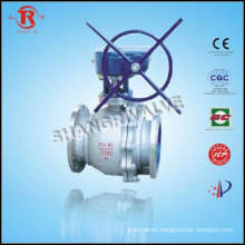 Flanged Ball Valve with Worm Gear